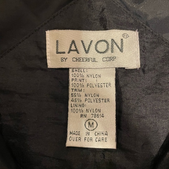 Vintage Lavon By Cheerful Corp vintage 90s windbreaker Sz. M - Picture 5 of 5